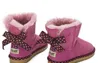 Hot Sell Ny Classic Design 032800 Bowkont Girl Women Snow Boots Aus Short Snow Boots Fur Integra Ted Håll Varma Stövlar Gratis frakt