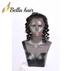 Свободные волновые кружевные парики Virgin Human Funmi Funmi Curl Peruvian Froadal Hair Wigs для чернокожих женщин регулируют юлиенчину