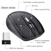 2.4GHz USB Optical Wireless Mouse USB Receiver mouse Smart Sleep Energy-Saving Mice for Computer Tablet PC Laptop Desktop With White Box