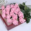 12 pezzi Mary rose fiori fiori artificiali fiori di seta vera touch rosa da sposa da matrimonio bouquet decorazione per la casa accessori per feste flores