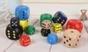 30mm Wood Dice Multi Colored Wooded Dices Playing Family Games Party Toy Decorative Dice Gift Good Price High Quality #S30