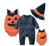 Hot Halloween baby rompers för spädbarn jumpsuit nyfödda bebe kläder söta bomull toddler tjejer pojkar kläder