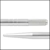 100Pcs silver professional permanent makeup pen 3D embroidery makeup manual pen tattoo eyebrow microblade