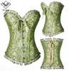 Corpetto sexy Overbust Corsetti e bustini Basco Top Vita Formazione Steampunk Corsetto Abbigliamento gotico Corsetto Taglie forti S6XL1104313