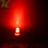 1000 Stück 3 mm rote diffuse LED-Lichtlampe, emittierende Diode, neblige, ultrahelle Perle, Plug-in-DIY-Kit, Übungs-Weitwinkel