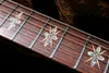 Custom Reed Smith Amber Brown Flam Maple DGT David Grissom Signatur Electric Guitar Mycket seepcial Fingerboard Inlay