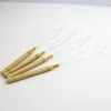 Puxando a rosca de loop de agulha de madeira punho agulhas para micro talão cabelo humano cabelo extensões ferramentas em estoque