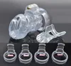 Male Chastity Belt Adult Cocks Cage Devices with 4 Penis Rings For Men SM Cock Ring BDSM Toys Sex Product