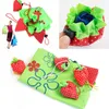 Förvaringspåsar Eco Storage Handväska Strawberry fällbar shopping på återanvändbar slumpmässig färg245R