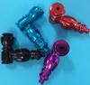 Anodized aluminum smoking pipes cheap fancy tobacco pipes handmade pipes MP17A