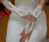 Per perlé de dentelle sans doigts sous le coude Glant de mariée Glove Bridal Accessoires Brides Dmides Gants HT1169634373