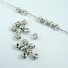 500Pcs /lots Antique silver zinc Alloy lantern Spacer Bead 4mm For Jewelry Making Bracelet Necklace DIY Accessories D2