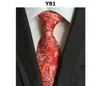 Cotas de gravatas homens 145 8 cm de listra amarelo 101 cores gravata de gravata ocupacional