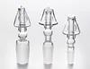 Mushroom Quartz Nail Oil Dome smoke Bowl No Waste Exclusive 10mm 18mm 14mm Male Female Joint Dab Rig