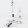 Ångglas Globe Wax Vaporizer Starter Kit EGO E Cigarettpatron DAB DOME VAPE PEN UGO V II Batterianordning Rökning