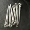 New transparent big pipe , Wholesale Glass Bongs, Glass Hookah, Smoke Pipe Accessories