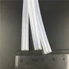 Tubo de silicone de 85 mm com boca de plástico incluída para cachimbos de água de vidro para cachimbo de água 5 mm * 7 mm de diâmetro externo junta transparente