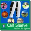 Outdoor Sports Ben Calf Brace Support Stretch Sleeve Compression Socks Running 3 Storlek 5 Färg