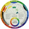 10x Tattoo Pigment Color Wheel Chart fornisce Art Paper Mix Studio utili inchiostri per tatuaggi rotondi ruote colorate