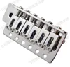 1 Set Chrome 6 Strings Electric Guitar Tremolo Bridge With Bar Guitar Parts Musical instrument accessories