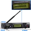 Professionell övervakning UHF Wireless i öronlursplatsen System En USB-sändare med fem mottagare Digital Audio Mixer DJ