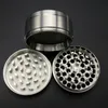 Rookaccessoires Sharp Stone Style 4 Layer Metal Grinders Zink Legering CNC Grinder Black voor het roken van droog kruid