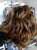 ny stjärna billiga kinesiska drottning hårprodukter mänskliga hårförlängningar 1 buntar gyllene färg 30# gratis snabb frakt