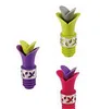 New Arrive Lily Wine Bottle Stoppers Silicone Approved Food Grade Durable Wine pourer Bar Tools Colors