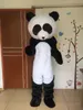 satılık Yüksek Kalite karikatür karakteri yetişkin Panda Maskot Kostüm, parti ücretsiz nakliye için süslü elbise kostüm maskot