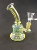 Glass hookah, gtl luminous oil drilling rig bong, smoking pipe, 14mm joint are welcome to order