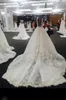 2017 riktig bild bröllopsklänning med överkjol spets applique sjöjungfrun långa bröllopsklänningar fantastiska spets birdal bröllopsklänningar