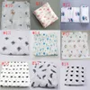 Ins 2 Layer Kids Dekens Winter Warm Katoen Dekens Zuigeling Swaddling Bloem Geometry Print Babybed Slaapzak 25 Stijlen C2913