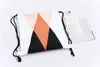 Simple Canvas backpack Bag drawing string shoulders bag artistic shopping bag two side Printing students school draw string bag casual Bags