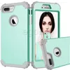 2 W 1 Hybrydowy Robot Armor Combo Soft TPU PC Case Naśrodek Osłona obrońcy Obudowa Pokrywa dla iPhone X XR XS max 8 7 6S Sumsung S8 S9 Plus Note 8 9