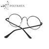 High Quality Grade Eyewear Frames Vintage Round Glasses Female Brand Designer Spectacle Plain With Case And Box