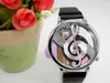 Mode Hohl Retro Musical Note Mit Diamant Uhr Leder Gürtel Armbanduhr Casual Uhr FRAUEN Relogio feminino