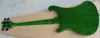 Awans! 4 struny Trans Green 4003 Elektryczny Gitara Basowa Czarny Trójkąt Sprzętowy Mop Podstrunnica Inlay Niesamowite Chiny Guitary Darmowa Wysyłka
