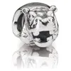 Andy Jewel Authentic 925 Sterling Silver Beads Charms Hippo يناسب قلادة المجوهرات على طراز Pandora الأوروبية 790334