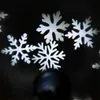 Effet de flocon de neige LED lumières de Noël en plein air lumière Projecteur jardin extérieur vacances arbre de Noël décoration paysage éclairage