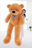 5 kleuren gigantische 160cm 180cm 200 cm grote teddybeer knuffel grote gevulde speelgoed kind baby levensgrote doll meisje kerstcadeau