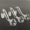 Mini Glass Oil Burner Pipe Water Smoking Pipes 10mm Male Thick Pyrex Glass Water Pipe for Oil Rigs Glass Bong