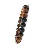 Heißer verkauf neue natürliche tigerauge runde stein perlen armband schmuck für frauen und männer geschenk versandkostenfrei