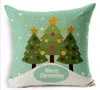 Federa per cuscino a tema natalizio da 180 g Fodere per cuscino per pupazzo di neve di Babbo Natale Federa per cuscino regalo di buon Natale Miglior regalo per i bambini