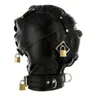 Bondage Sexy Sensory Deprivation Hood Gimp Mask Blindfold Fetish Roleplay Submission #R172