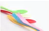 Partihandel-6pcs / set 3 i 1 sked gaffelkniv camping vandringsredskap spork combo resor porslin