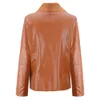 Women's Leather & Faux Wholesale-S-4XL Plus Size Brand Womens Jackets And Coats British Style Long Sleeve Casual Women Jacket Coat Overcoat