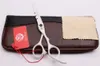 Z1010 6Quot Japan Purple Dragon White Professional Human Hair Scissors Barber039