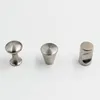 stainless steel solid simple drawer knob furniture door handle hardware wardrobe shoe single hole round cone pull