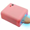 36W Nail Dryer Lamp UV Gel Nail Polishes Curing Light 4 Nail Bule Tube Manicure Equipment Tools