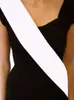 10 kleuren Plain Lege Sash Hen Party Verjaardag Baby Douche Party DIY Decor Pensionering Sash